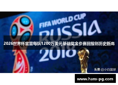 2026世界杯官宣每队1200万美元基础奖金参赛回报创历史新高 2026世界杯官宣每队1200万美元基础奖金参赛回报创历史新高